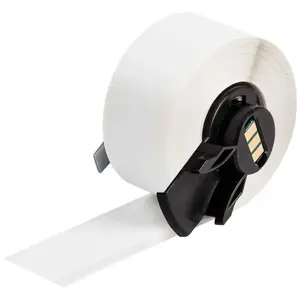 Vinyl Labels Brady Multi-Purpose Vinyl Labels M6C-500-439, roll of pre-cut adhesive labels