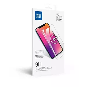 Защитное стекло fusion accessories для Samsung A536 Galaxy A53 5G — Blue Star 5D с рамкой, чёрное