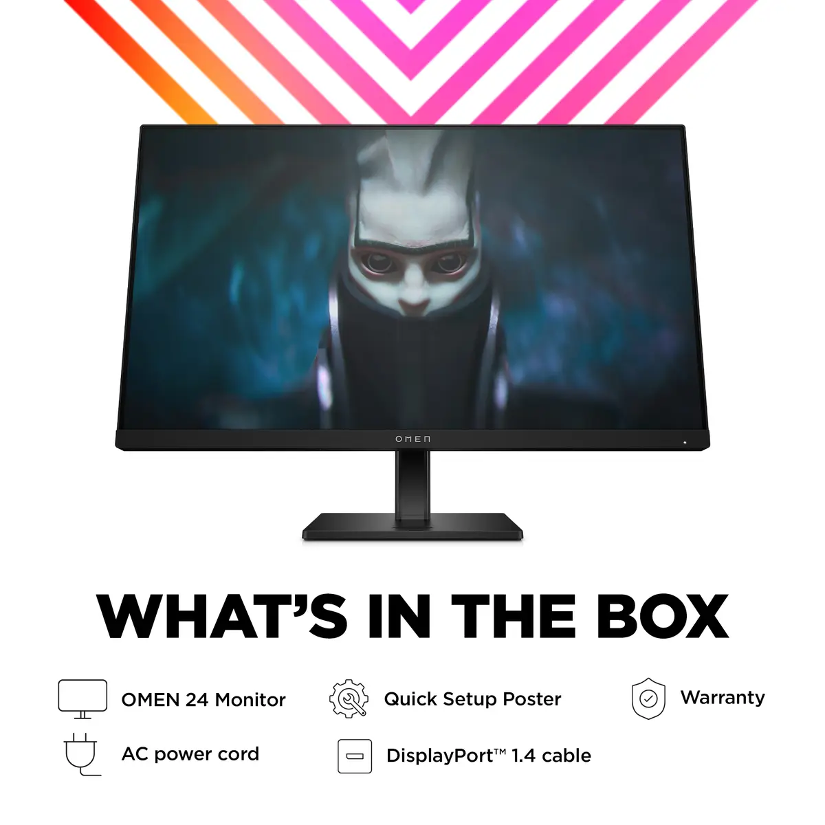 Игровой монитор HP OMEN 24 23.8 дюйма Full HD 165Hz Photo 4