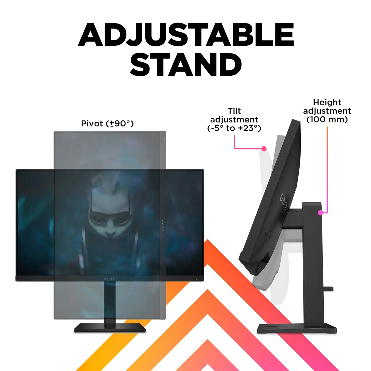 Игровой монитор HP OMEN 24 23.8 дюйма Full HD 165Hz Photo 10