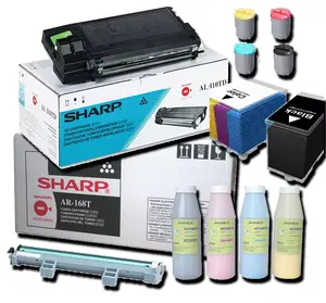 Картридж с тонером Sharp MX-27GTCA Cyan для лазерной печати, ресурс 15 000 страниц, 1 шт