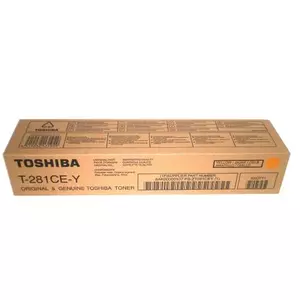 Тонер-картридж Toshiba Dynabook T-281CE-Y — желтый, оригинальный, 1 шт., ресурс 10000 стр.