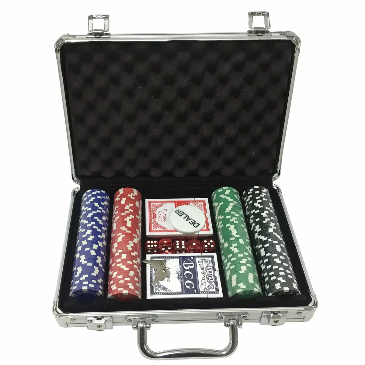 Piatnik Poker Set Alu Koffer 200-piece Photo 2