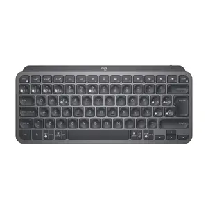 Беспроводная мини-клавиатура Logitech MX Keys Mini For Business — графит, QWERTY (испанская), RF Wireless + Bluetooth, 79 клавиш, подсветка LED