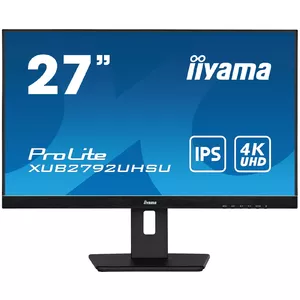 iiyama ProLite XUB2792UHSU-B5 computer monitor 68.6 cm (27") 3840 x 2160 pixels 4K Ultra HD LED Black