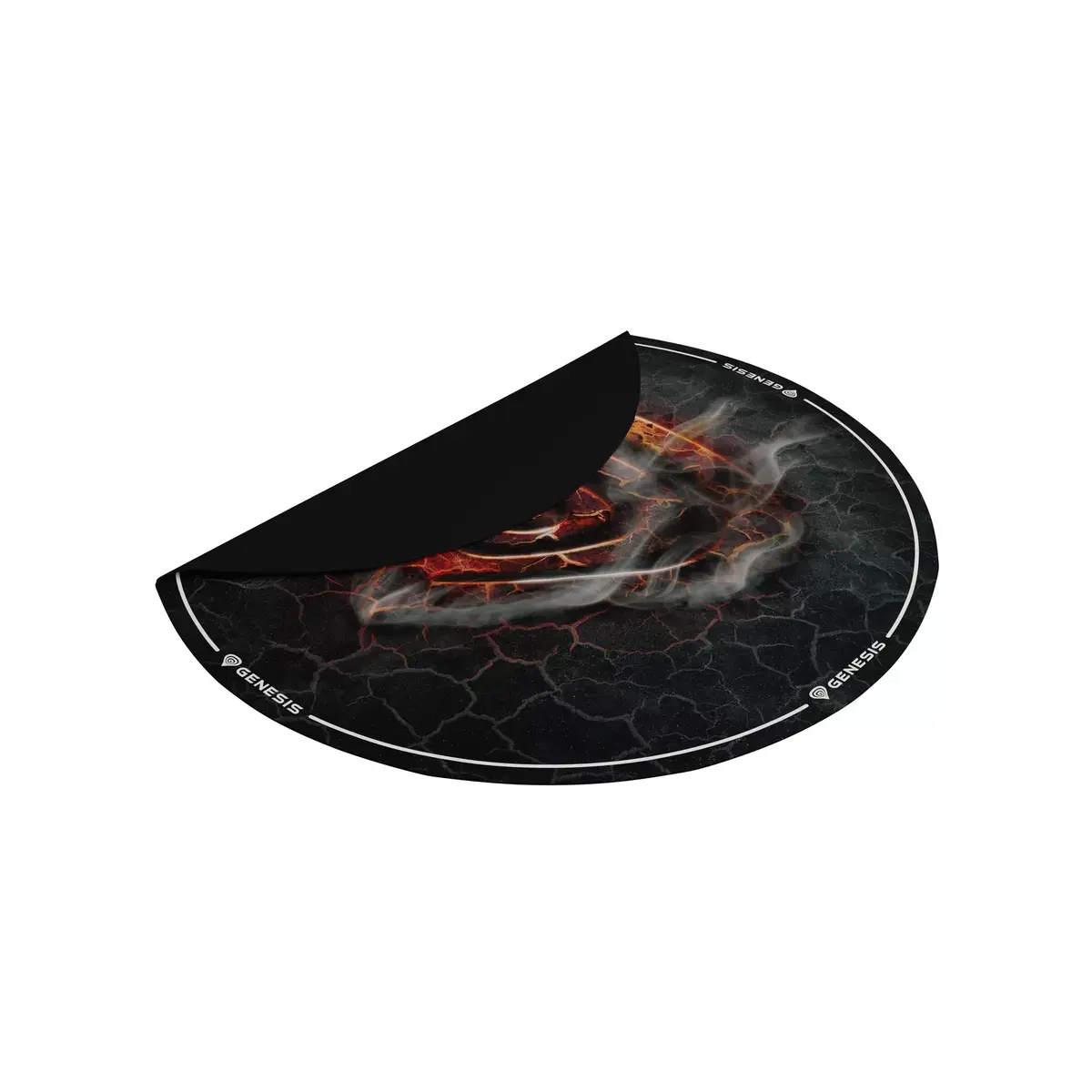 Krēslu paklājs GENESIS Tellur 400 Round Lava Photo 3