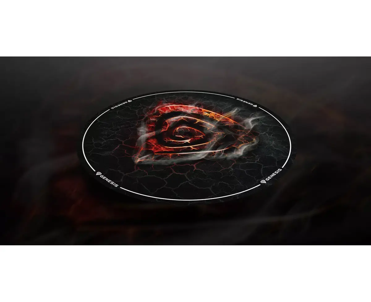 Krēslu paklājs GENESIS Tellur 400 Round Lava Photo 6