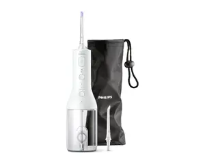 Ирригатор полости рта Philips Cordless Power Flosser 3000 белый аккумуляторный с резервуаром для воды 0.25 л