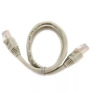 Tīkla kabelis Gembird PP6-0.5M RJ-45 Cat6 0.5m Pelēks