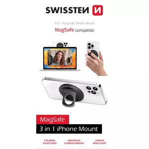 SWISSTEN MagStick 26001000 3in1 mount for iPhone with magnetic attachment