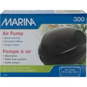 Gaisa sūknis Hagen Marina Air Pump 300 (AH-1188) — akvārija gaisa sūknis, kompakts modelis