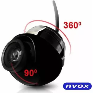 Nvox Samochodowa kamera cofania NTSC obrotowa o 360 stopni... (NVOX CM360 NTSC)