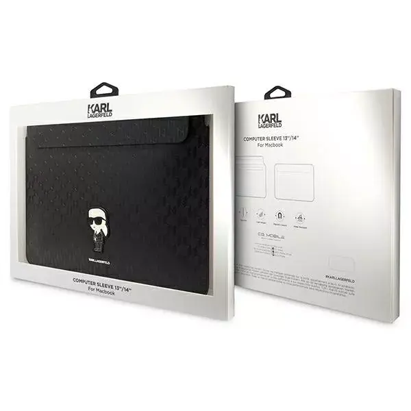 Karl Lagerfeld KLCS14SAKHPKK 14" laptop sleeve Photo 4