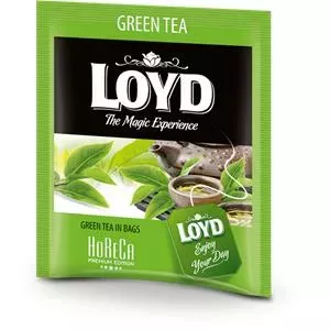 Loyd Green Tea FS 500 x 1.7 g — bulk pack of 500 pyramid tea bags, 1.7 g each