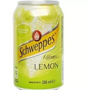 Gāzēts dzēriens Schweppes Lemon bundžā 0,33 l