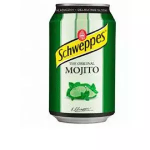 Gāzēts dzēriens Schweppes Mojito, bundža 0.33 l