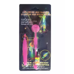 Michel Toys 512401 Helikoptera raķešu rotaļlieta / LED / Dažādas krāsas