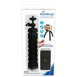 MediaRange MRMA205 tripod Mobile phone 3 leg(s) Black