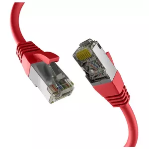 Tīkla kabelis EFB Elektronik EC020200297 RJ-45 Cat8.1 15 m Sarkans