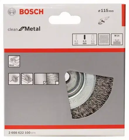 Wire wheel Bosch 2 608 622 100 Photo 2
