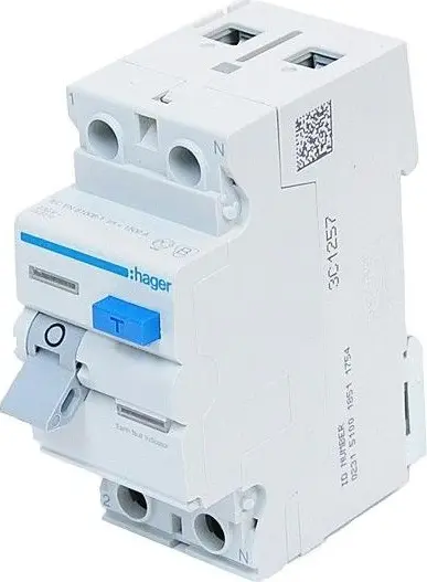 Hager CDA263J noplūdes strāvas aizsargslēdzis 2P