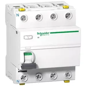 Дифференциальный автоматический выключатель Schneider Electric iID 4P 40A 100mA тип A