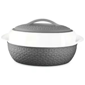 Кастрюля Milton Matrix 2.5L серо‑белая MT-1105 – объем 2.5 л, пригодна для плиты и духовки