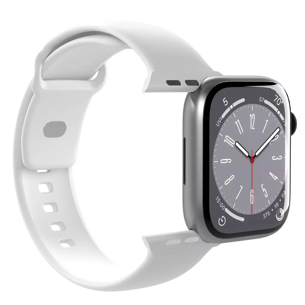 PURO PUICNAW44WHI silikona siksna Apple pulksteņiem Photo 3