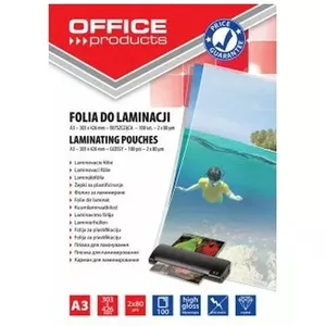 Laminating Pouches Q-Connect A3 Glossy Transparent 100 pcs