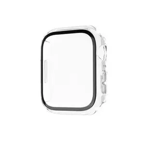 Fiksēts FIXED Apple, Watch 45mm / Series 8 45mm, Polikarbonāts, Caurspīdīgs, Ekrāna aizsargplāksnīte, Pilns rāmja pārklājums; Noapaļotas malas; 100% caurspīdīgs