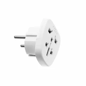 Fixed EU Adapter White, 100 - 250 V, 2500 W