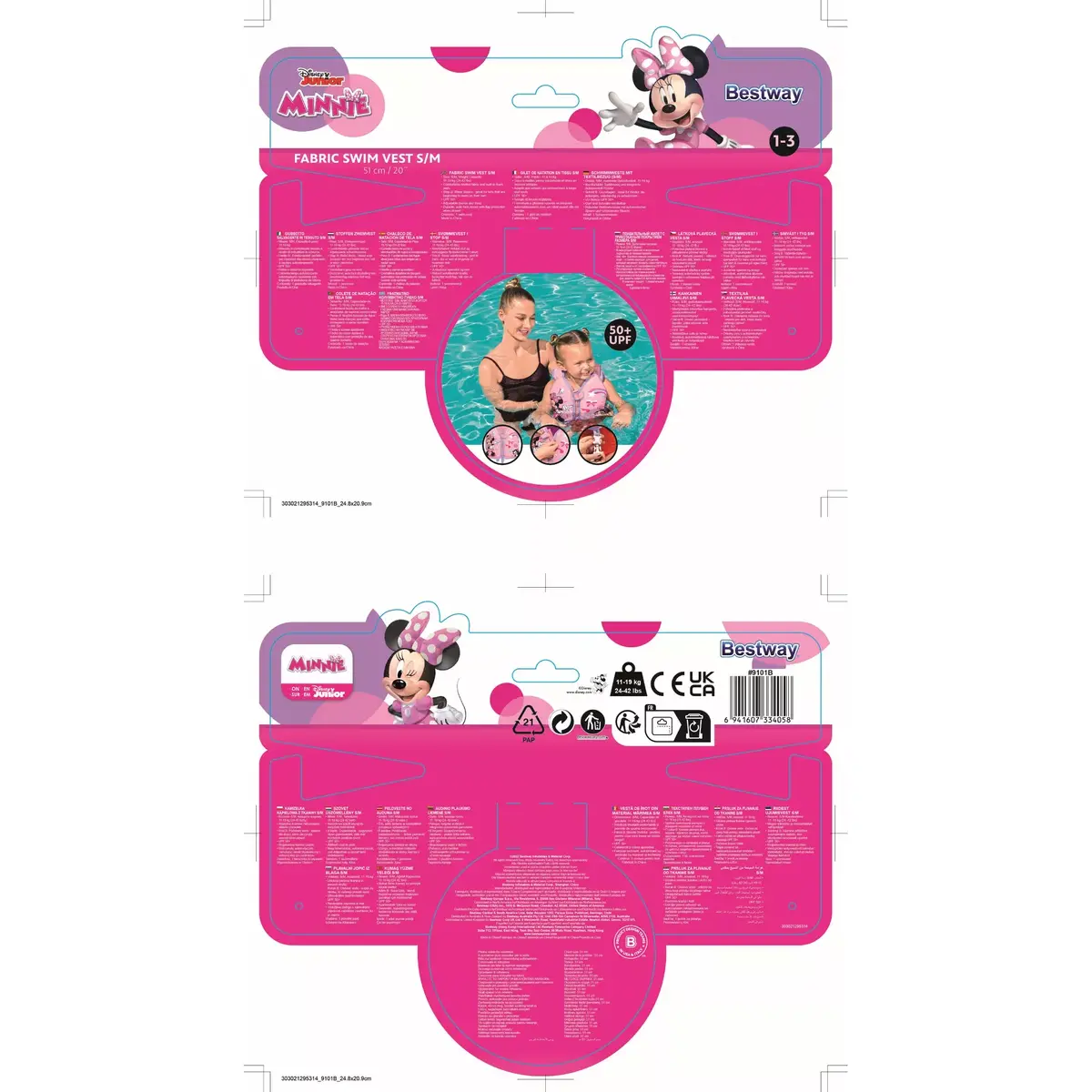 Bestway Disney Junior Minnie Mouse — детский жилет Photo 14