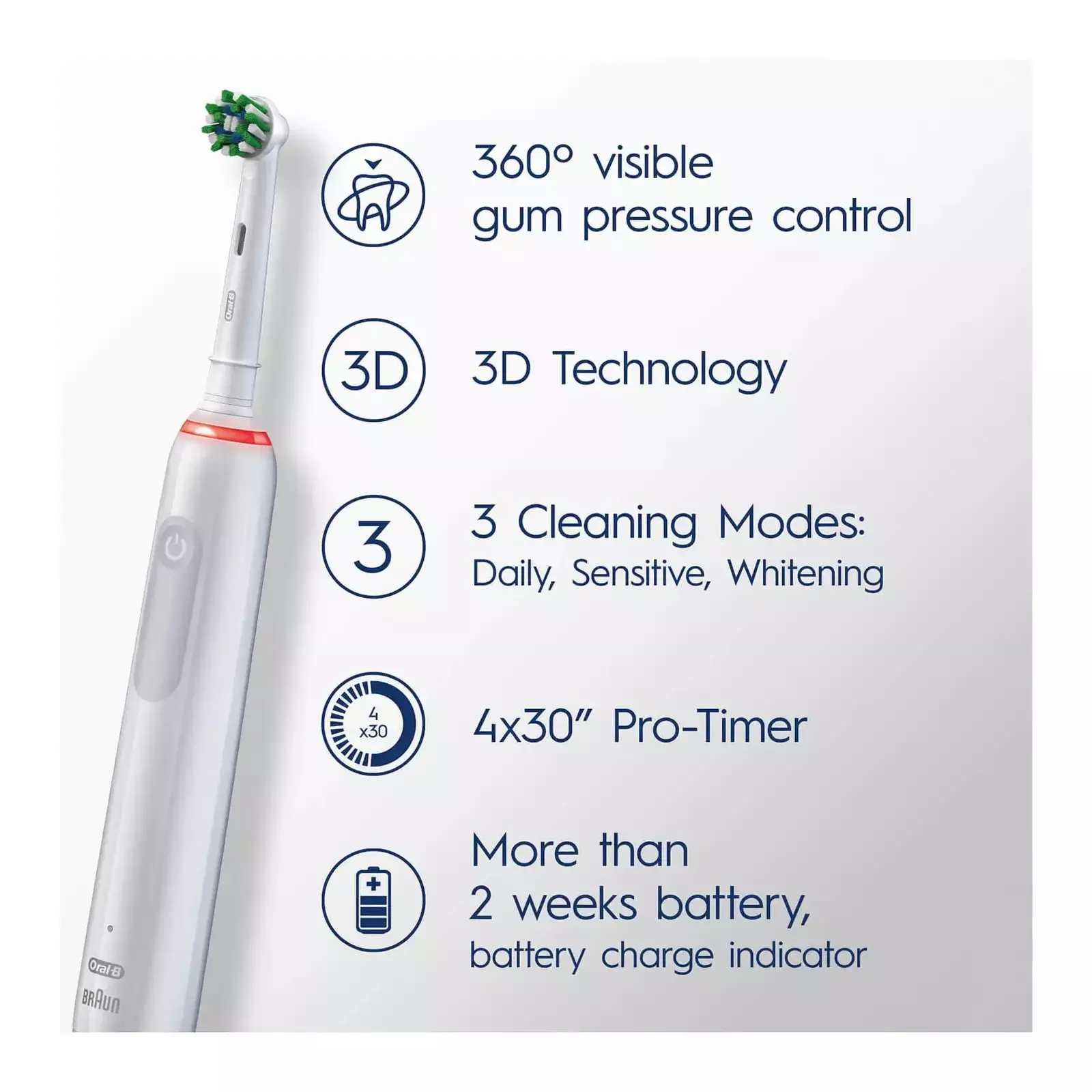 Toothbrush Oral-B Pro 3 3000 Photo 4