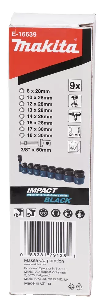 Ударный Гнездо Makita E-16639 Photo 3