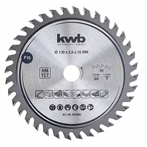 Пила дисковая KWB 581868 для металла 1 шт 190 г