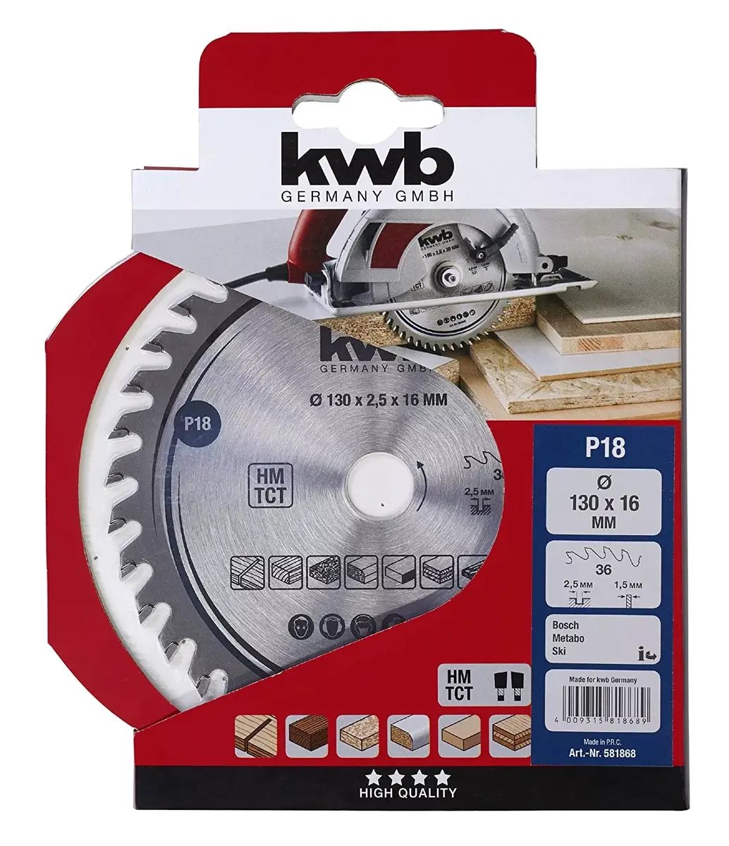 Пила дисковая KWB 581868 Photo 2