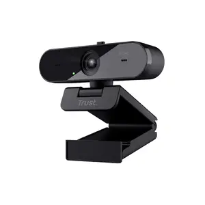 Trust Taxon tīmekļa kamera Quad HD 2560 x 1440 pikseļi USB 2.0 melna ar iebūvētu mikrofonu