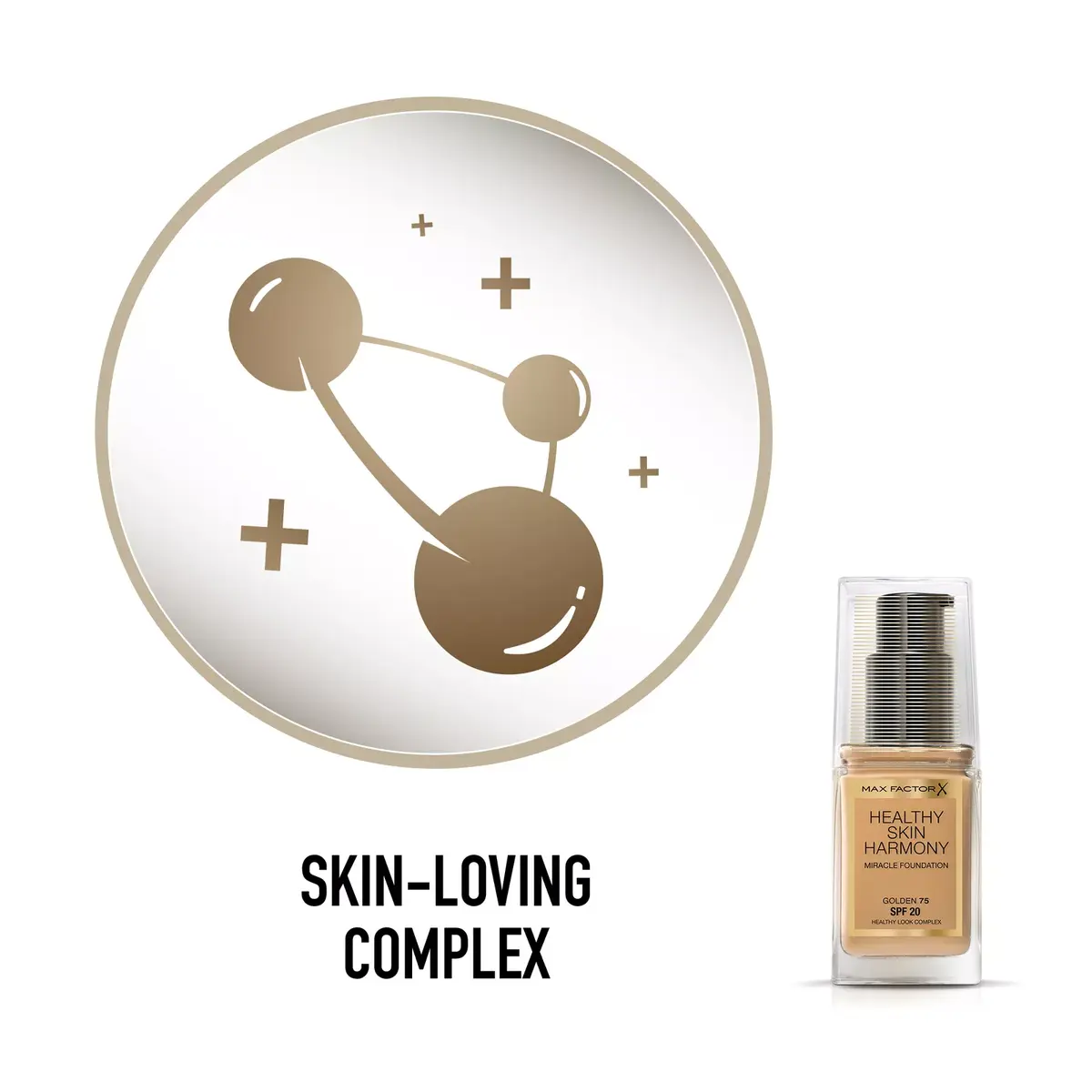 Max Factor Healthy Skin Harmony 75 Golden tonālais krēms Photo 7