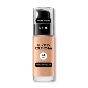Тональная основа жидкая REVLON ColorStay 30 мл с дозатором — оттенок 350 Rich Tan, для комбинированной и жирной кожи