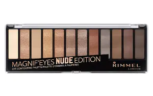 Rimmel Magnif’Eyes Shadow Palette тени 14 ml 001 Nude Edition Матовый, Мерцание