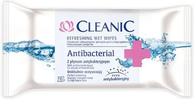 CLEANIC Antiseptic mitrās salvetes Photo 2