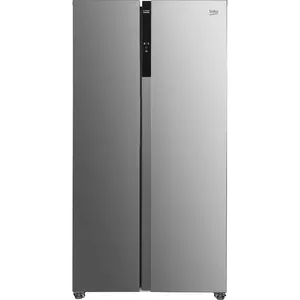 Side-by-side refrigerator BEKO GNO5322XPN — 532 L (Fridge 347 L / Freezer 185 L), No Frost, Stainless steel