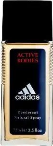 Дезодорант-спрей ADIDAS Active Bodies 75 мл — антиперспирант, 75 мл