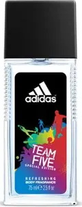 Дезодорант-спрей ADIDAS Team Five 75 мл — мужской антиперспирант с ароматом