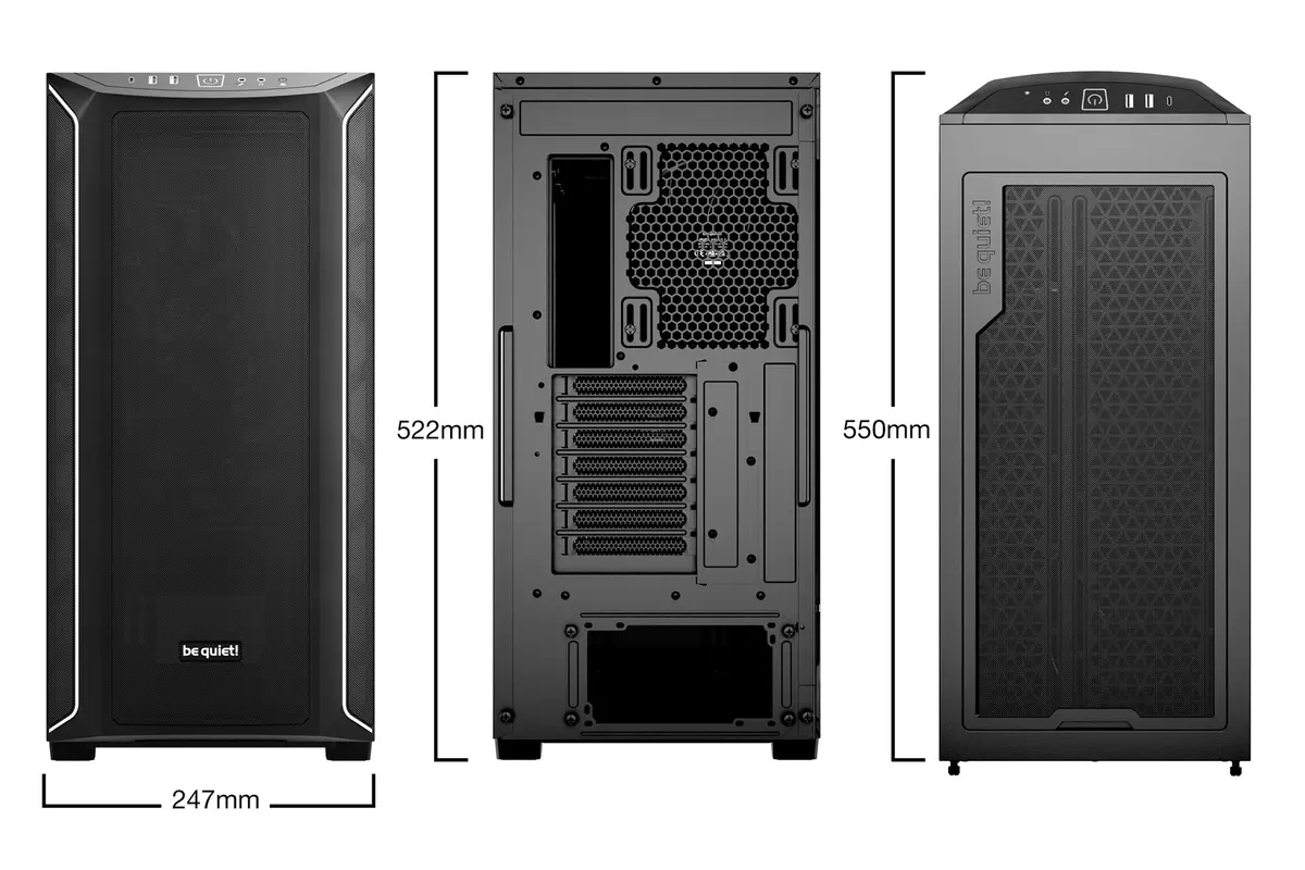 Компьютерный корпус be quiet! Shadow Base 800 DX Photo 17