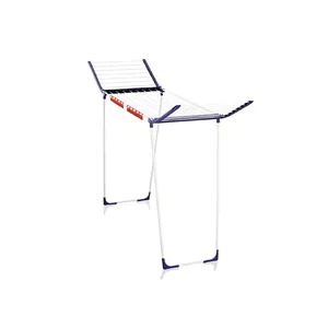 Сушилка для белья Leifheit Pegasus 180 Maxx Winged — напольная, полезная площадь 18 м, регулируемая высота 1080–1280 мм, 550×1100×1280 мм, сине‑белая