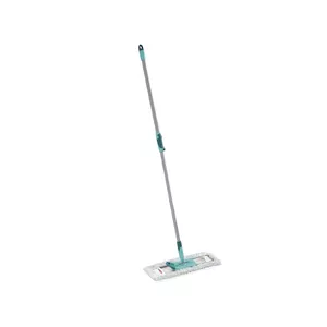 Mop Leifheit Profi Cotton Plus Fiber 420 mm — microfiber head for laminate and tiles, turquoise/white