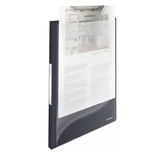 Ring binder ESSELTE Vivida A4, polypropylene (PP), black, 17 mm spine