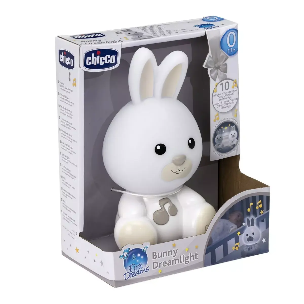 CHICCO First Dreams Bunny Dreamlight nakts lampa Photo 5