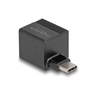 Адаптер DeLOCK USB Type-C к Gigabit LAN mini Черный